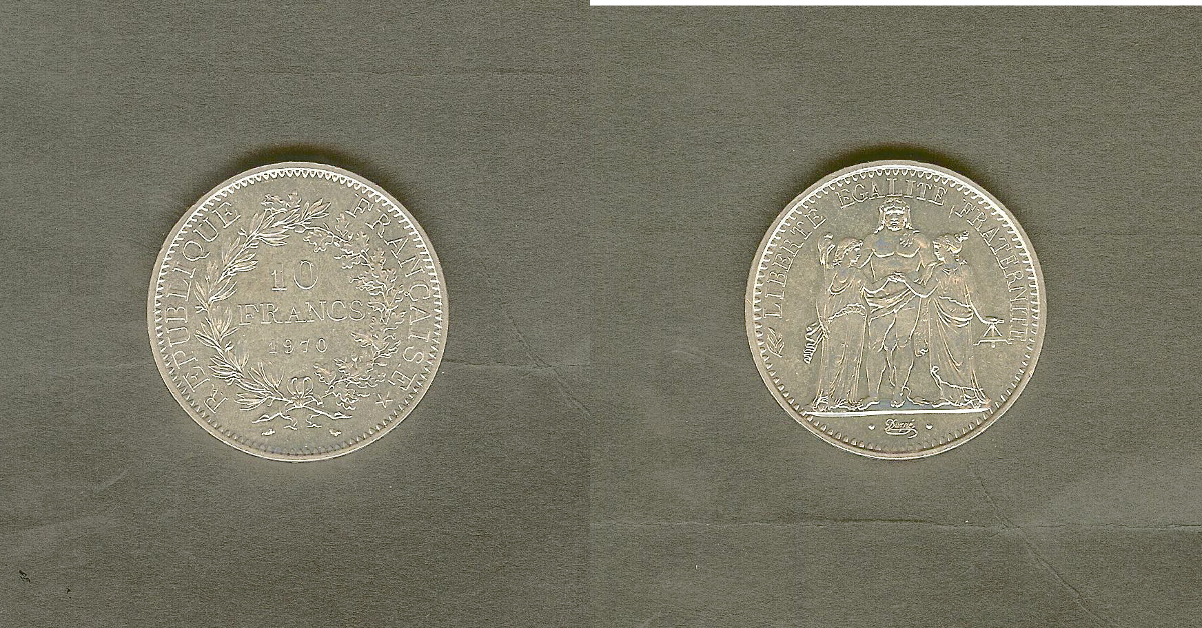 10 francs Hercule 1970 SPL+